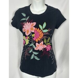 Coldwater Creek 90s Knit Top Y2K Whimsigoth Fairy Grunge‎ Phoebe Artsy Size PS